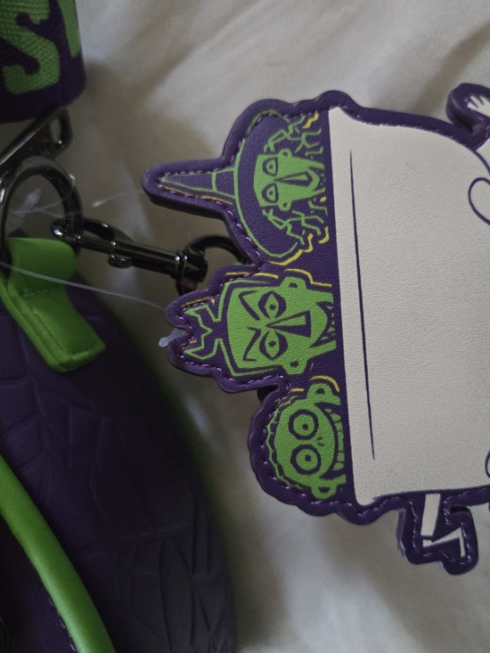 Loungefly Green & Purple Oogie Boogie Round Backpack